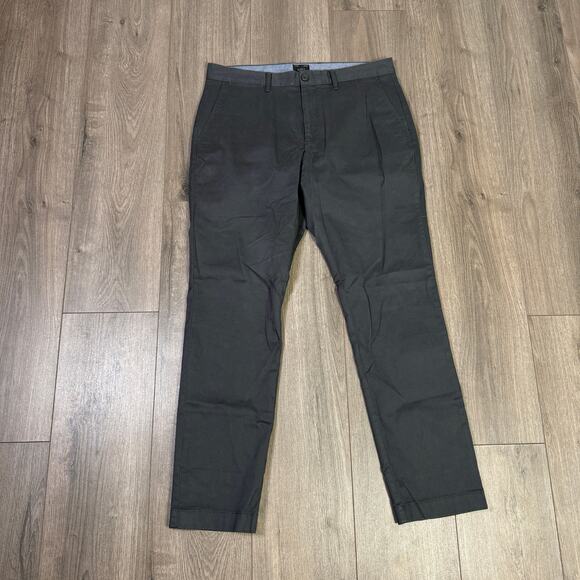 J.Crew 1040 Athletic Tapered-Fit Tech Pants Mens W33 L30 Gray Performance AU209 - Picture 5 of 10